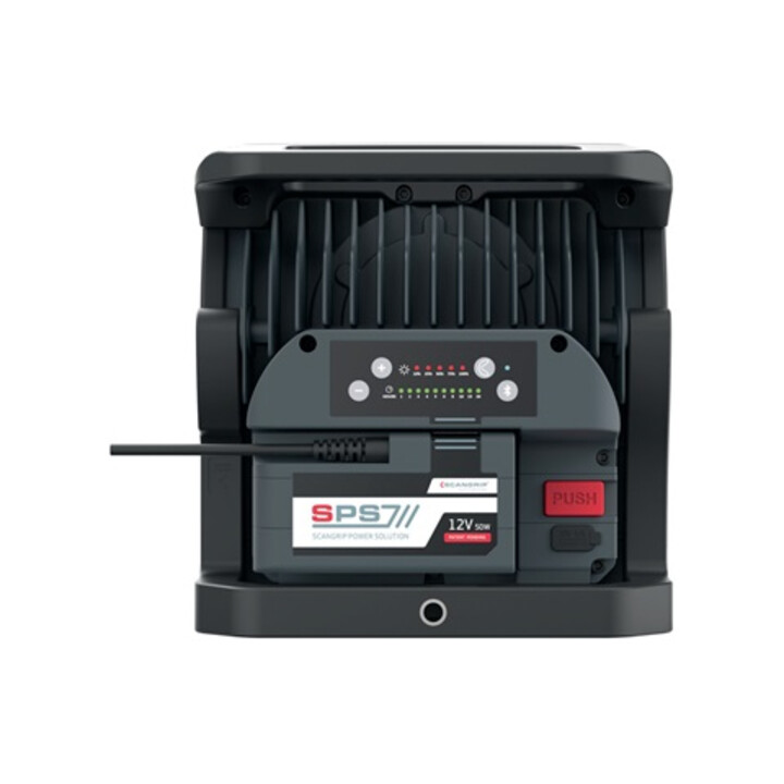 SCANGRIP LED-projecteur NOVA 6 SPS 45 W 600-6000 lm Li-Ion 8000 mAh 11,1 V IP67