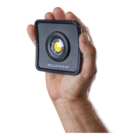 LED-Strahler NOVA MINI 10 W 100-1000 lm 1m Li-Ion 4000 Ah 3,65 V IP65 SCANGRIP