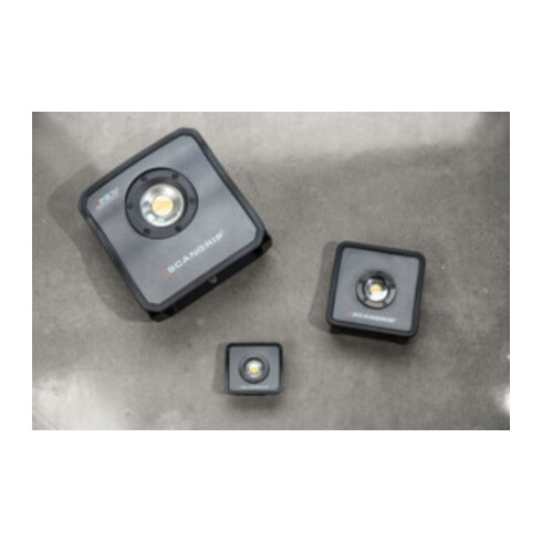 LED-Strahler NOVA MINI 10 W 100-1000 lm 1m Li-Ion 4000 Ah 3,65 V IP65 SCANGRIP