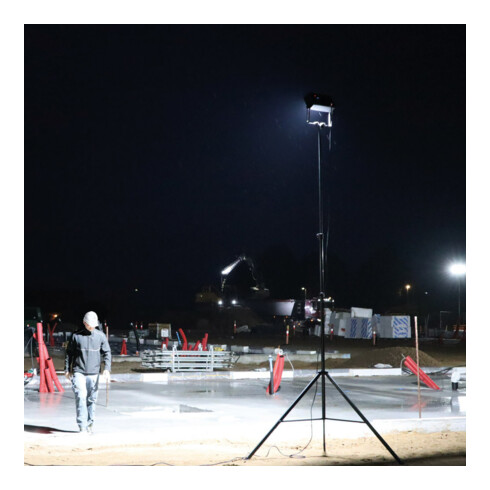 LED-Strahler SITE LIGHT 60 630 W 60000 lm 10m H07RN-F 3x1,5 mm² IP65 SCANGRIP