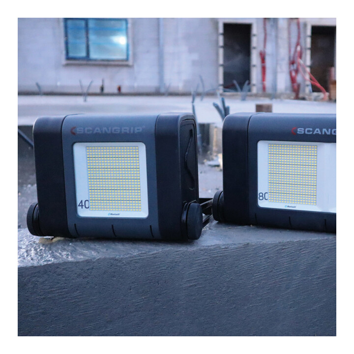 LED-Strahler SITE LIGHT 60 630 W 60000 lm 10m H07RN-F 3x1,5 mm² IP65 SCANGRIP