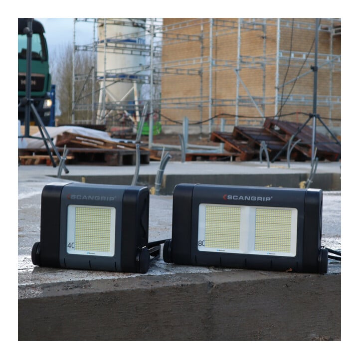 LED-Strahler SITE LIGHT 60 630 W 60000 lm 10m H07RN-F 3x1,5 mm² IP65 SCANGRIP
