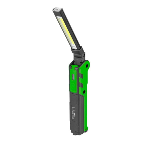 LED-Taschenlampe 360Lm Handy Slim LED Magnet im Socket Stufenloses Dimmen