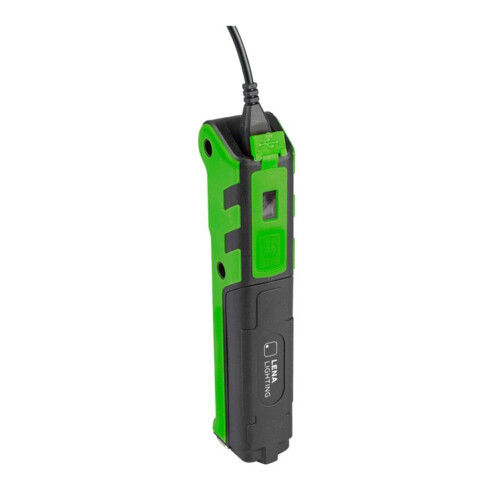 LED-Taschenlampe 360Lm Handy Slim LED Magnet im Socket Stufenloses Dimmen