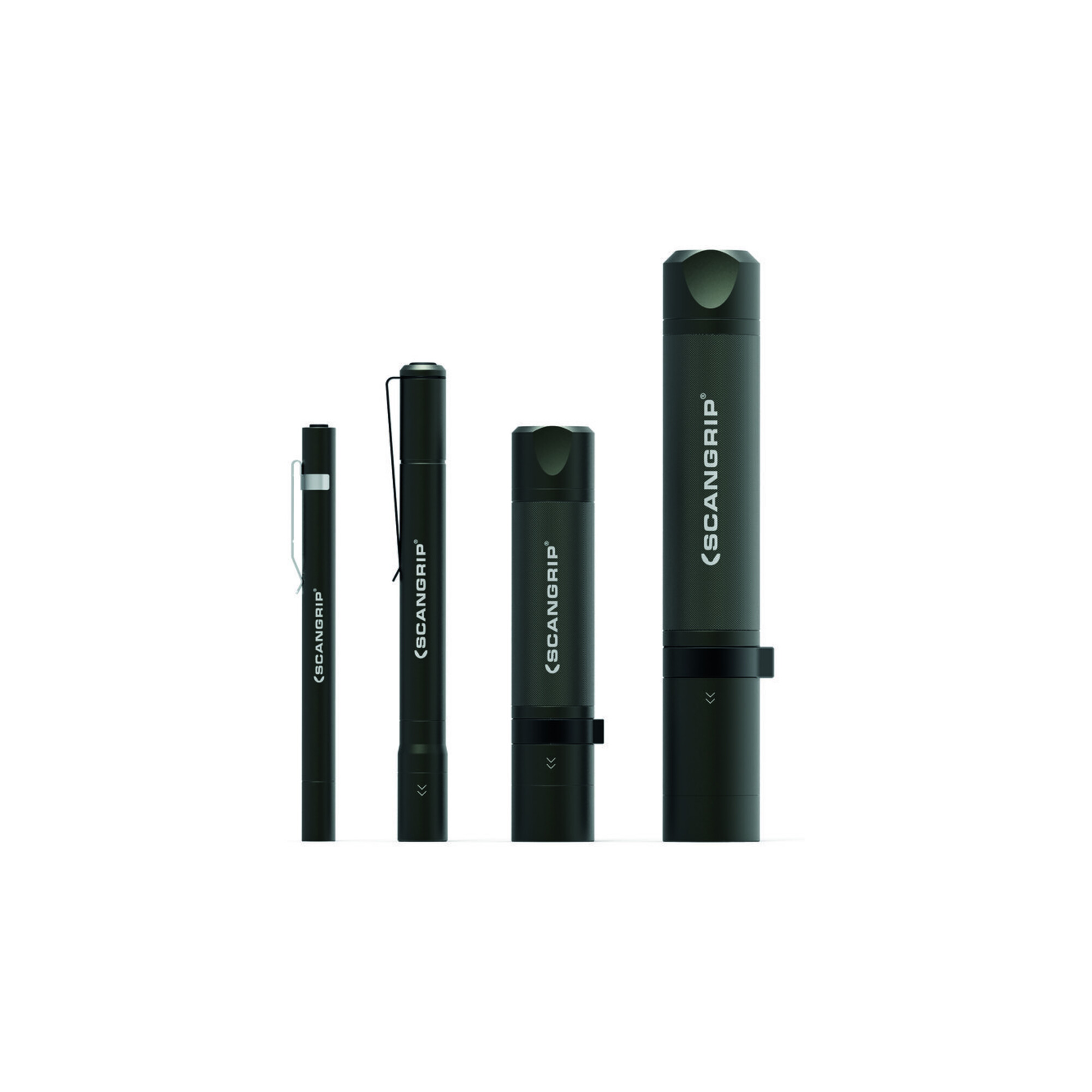 LED-Taschenlampe FLASH 600 600 lm 2xC Batterien 150m SCANGRIP