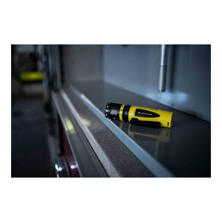 Ledlenser EX7R Wiederaufladbare EX-Taschenlampe für die höchsten Gas- und Staub-Gruppen (IIC/IIIC)