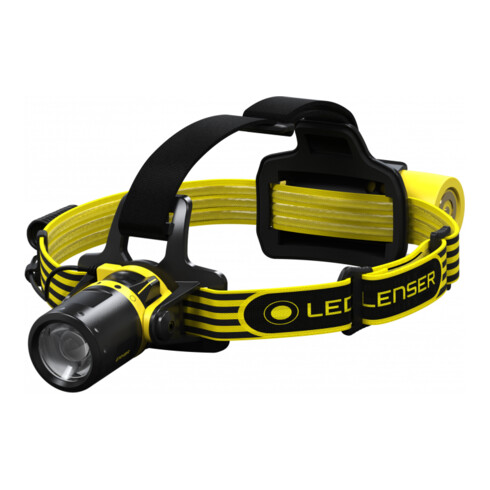 Ledlenser EXH8R Wiederaufladbare, fokussierbare EX-Stirnlampe für Zone 1/21