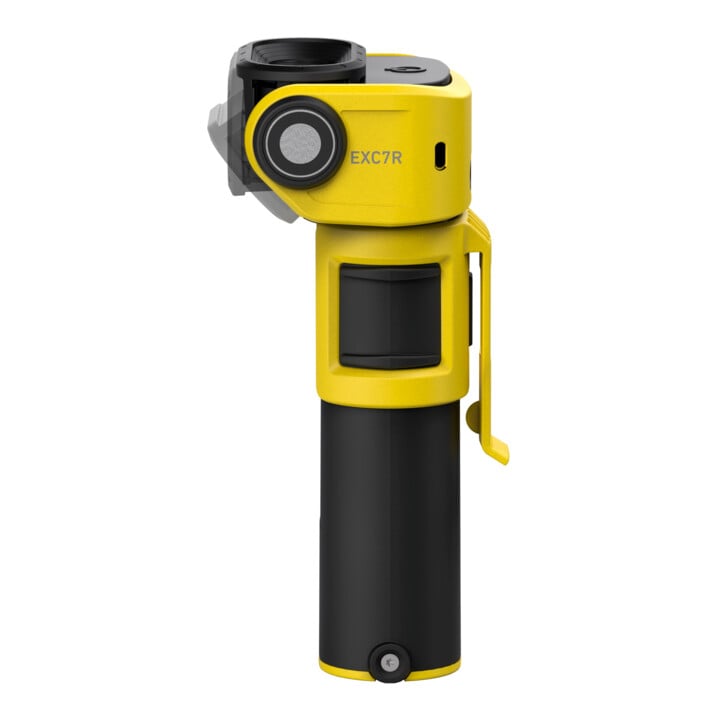 Ledlenser Lampe d’angle EXC7R pour pompiers avec station de charge noir