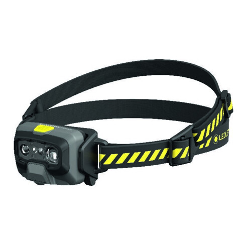 LEDLENSER Lampe frontale rechargeable HF6R Work jaune 20-800 lumens