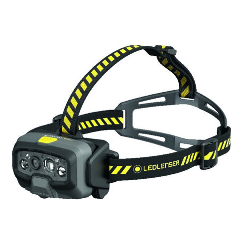 LEDLENSER Lampe frontale rechargeable HF8R Work Jaune 20-1600 lumens