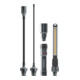 LEDLENSER Multifunctionele led-lamp met Wisselopzetstukken, Type: WF4-1