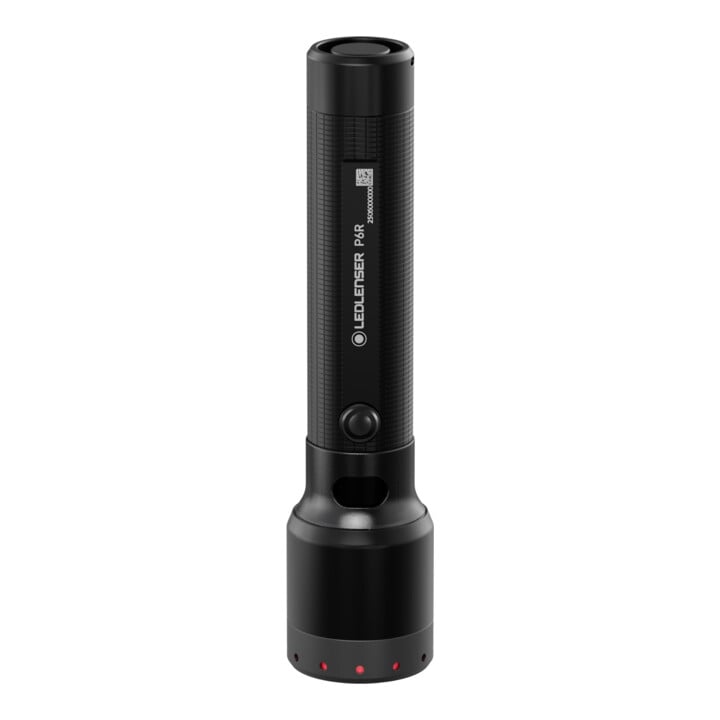 Ledlenser Taschenlampe P6R aufladbar schwarz 1200 lm IP68