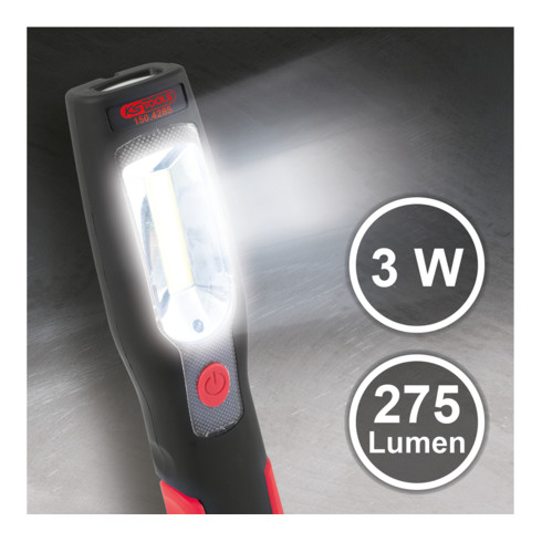 LEDMAX lampe 39 (30+9) LEDs à batterie