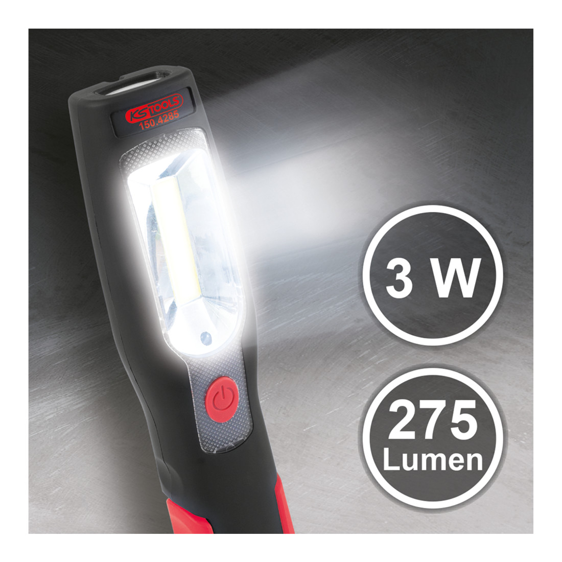 LEDMAX lampe 39 (30+9) LEDs à batterie