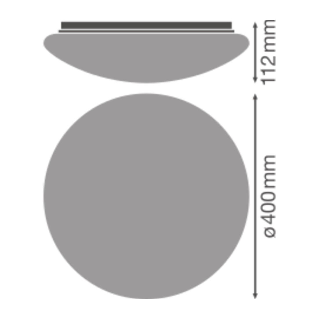 LEDVANCE Abdeckung SF CIRCULAR400 COVER