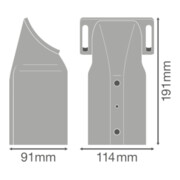 Ledvance Adaptateur de mât 76 mm SLFLEXSPIGOT76MMALW-4