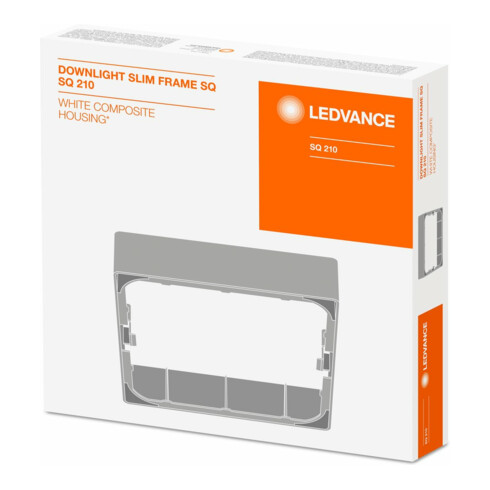 LEDVANCE Anbaurahmen DL SLIMFRAME SQ210WT