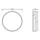 Ledvance Applique et plafonnier LED 830/840 ML SFDISCSNM 220V 14W ML MC