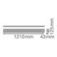 LEDVANCE Applique LED 940 noir