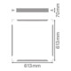Ledvance Aufbaurahmen M600 PL600SUR.MOUNTH70VAL