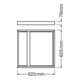LEDVANCE Aufbaurahmen M625 PL625SUR.MOUNTKITH75