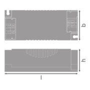 LEDVANCE Driver LED 350 mA, 18 W, IP20 DRPCPFM18/220240/350-5