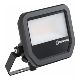 LEDVANCE Flutlichtstrahler 11/17W 1465/2200lm 3000K symmetrisch schwarz IP66