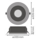 LEDVANCE LED-Downlight 4000K UGR19 DLUGRDN195PFM21W840-2