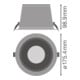 LEDVANCE LED-Downlight HCL Zigbee, 2700-6500K BIOHCLDLDN150ZB20WTW