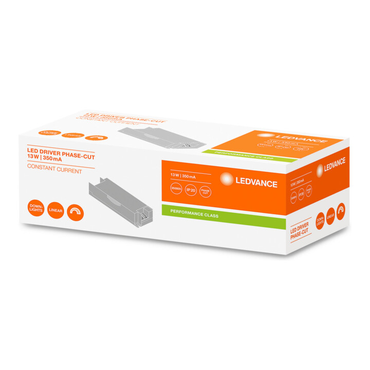 LEDVANCE LED Driver 350 mA, 13 W, IP20 DRPCPFM13/220240/350