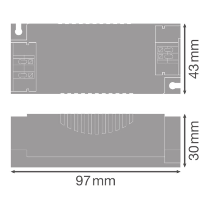 LEDVANCE LED Driver 350 mA, 13 W, IP20 DRPCPFM13/220240/350