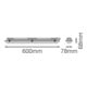 Ledvance LED-Feuchtraumleuchte MC ML DPFIT0,6V15ML8405065