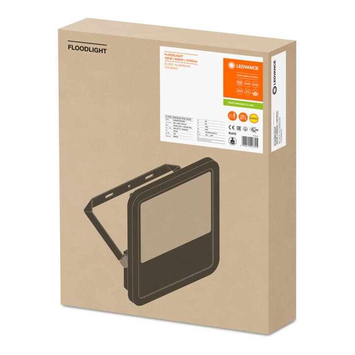 LEDVANCE LED-Fluter 3000K FLPFM125W3000KSYM100