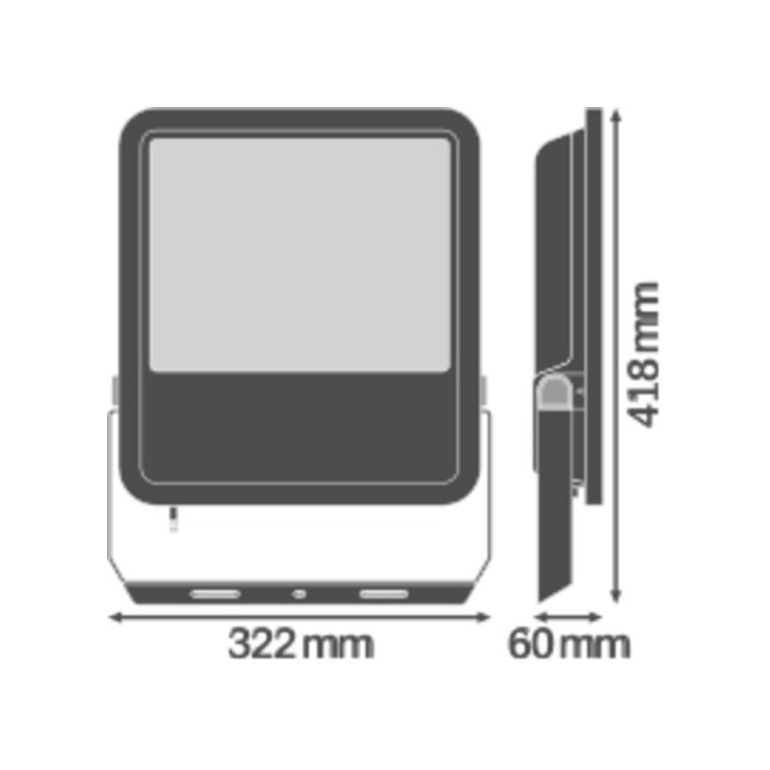 LEDVANCE LED-Fluter 3000K FLPFM165W3000KSYM100
