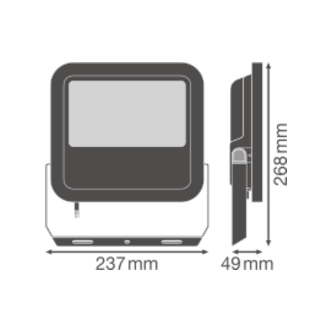 LEDVANCE LED-Fluter 4000K FLPFM65W/4000KSYM100