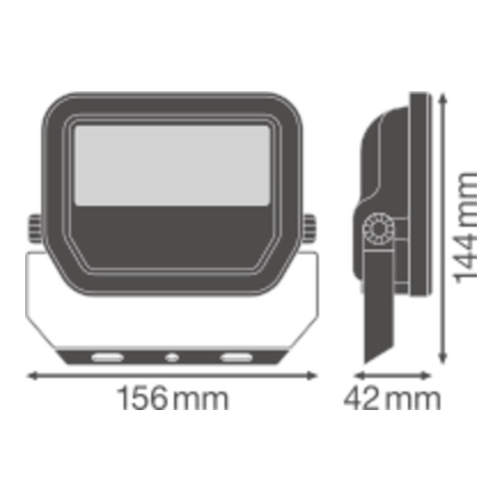 LEDVANCE LED-Fluter 4000K sw FLPFM20W4000KSYM100B