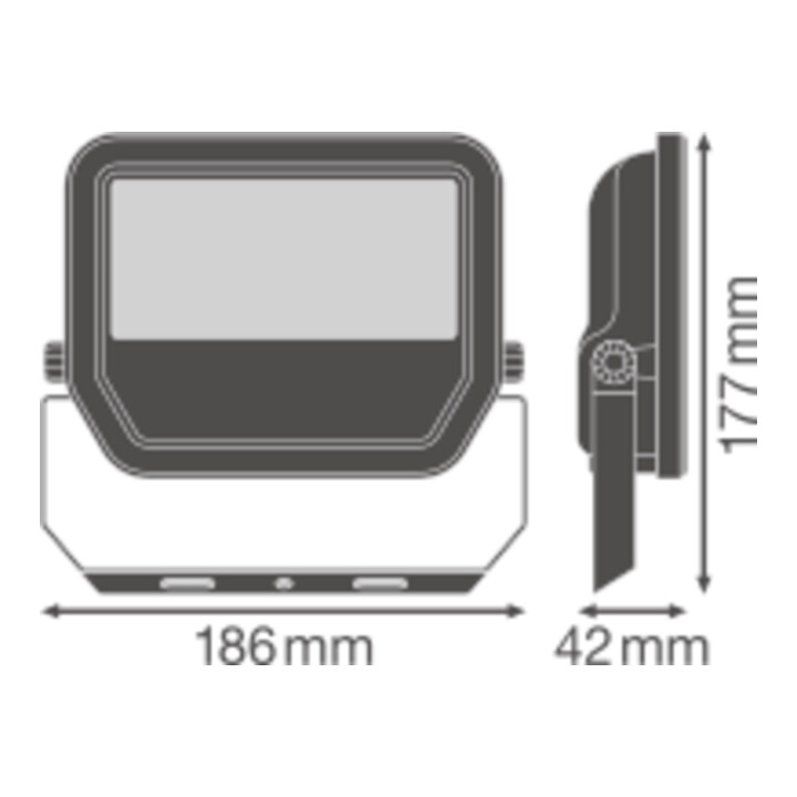 LEDVANCE LED-Fluter 4000K sw FLPFM30W4000KSYM100B