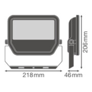 LEDVANCE LED-Fluter 4000K ws FLPFM50W4000KSYM100W-4