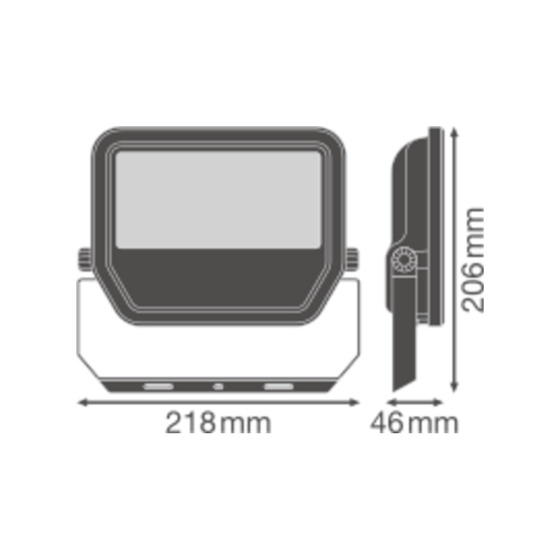 LEDVANCE LED-Fluter 4000K ws FLPFM50W4000KSYM100W
