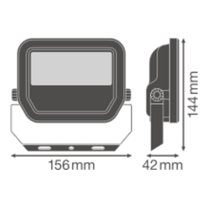 LEDVANCE LED-Fluter 6500K sw FLPFM20W6500KSYM100B