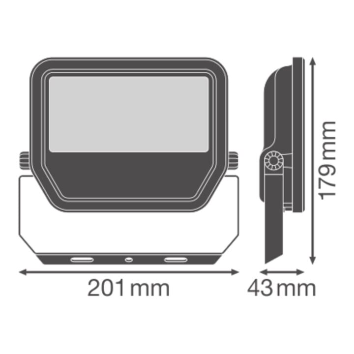 Ledvance LED-Fluter 830 weiß FL50P41W6KLM830..WT