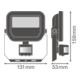 LEDVANCE LED-Fluter mit BWM 3000K schwarz FL PFM 10W3000K S BK-2