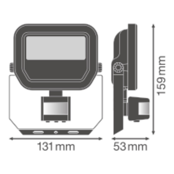 LEDVANCE LED-Fluter mit BWM 3000K weiß FL PFM 10W3000K S WT