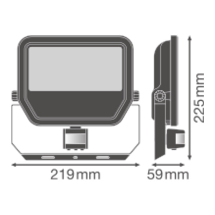 LEDVANCE LED-Fluter mit BWM 3000K weiß FL PFM 50W3000K S WT