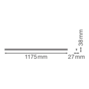 LEDVANCE LED-Lichtleiste 3000K LNCOMPBat120020W3K-5