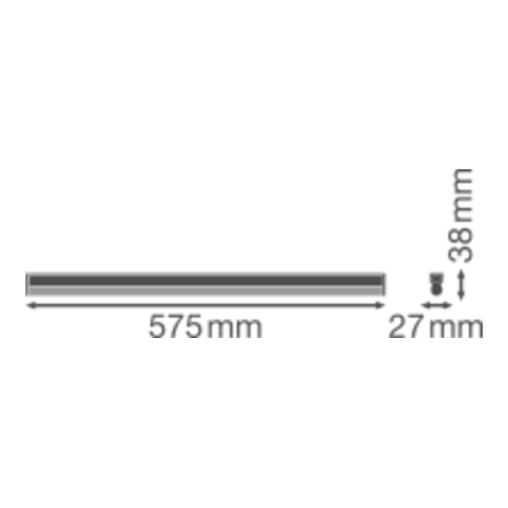 LEDVANCE LED-Lichtleiste 3000K LNCOMPBat60010W3000K