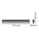 LEDVANCE LED-Lichtleiste m.Schalter 3000K LNCOMPSWITCH3004W 3K