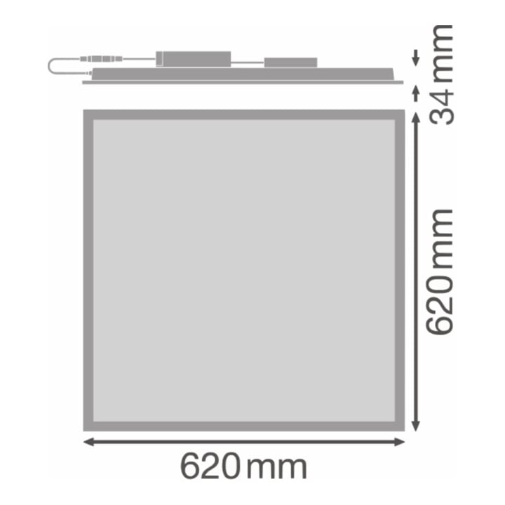 Ledvance LED-Panel M625 840 PLCMFT625P22W840U19
