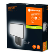LEDVANCE LED-Strahler mit Sensor 4000K, grau EPROFLOODS274KIP55DG-3