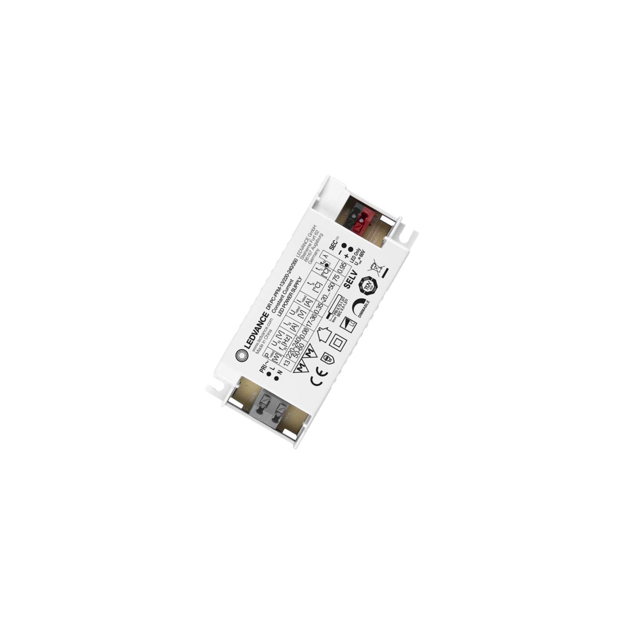 LEDVANCE LED-Treiber 350 mA, 13 W, IP20 DRPCPFM13/220240/350